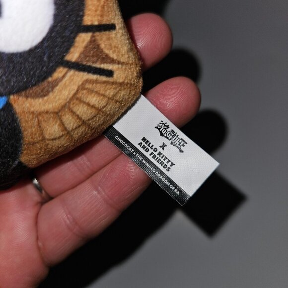 Yu Gi Oh Hello Kitty Chocolat Cat Winged Dragon Plush McDonalds Happy Meal Toy - Picture 3 of 5